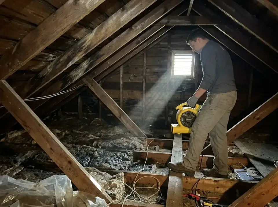 attic-water-damage-drying-proc-007 — frequently asked questions, Emergency Water Extraction & 24/7 Flood Response in Mokena,…